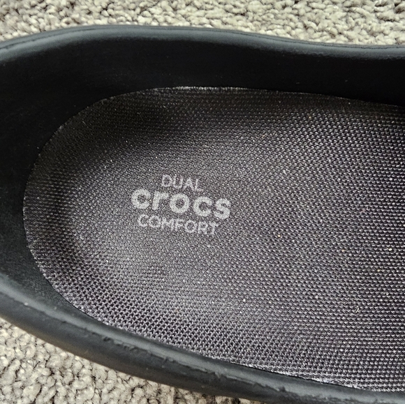 CROCS Neria Pro II Graphic Clog Women’s 11 W Black Colorful Paisley Dual Comfort - Picture 8 of 8